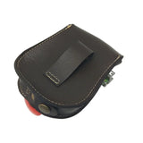 Slingshot Catapult Bag Steel Ball Package PU Leather Back Through The Belt Durable Without Deformation Hunting Bow Outdoor Sport