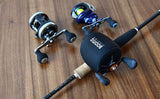 Booms Fishing RC1 Neoprene Drum Fising Reel Bag Cover, Super Light And Strong Protect Case Baitcasting Reel Bags 3 Sizes