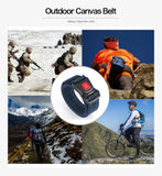Solid Quick Release Metal Buckle Canvas Tactical Belts Comfortable Webbing Waistband Outdoor Corps Training Hiking Belt For Men