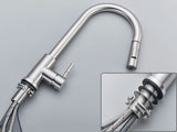Smart Sensor Touch Kitchen Sink Faucet Brushed Nickel Poll Out Spout Black/Gold Sensor Faucets 360 Rotation Crane Two Functions