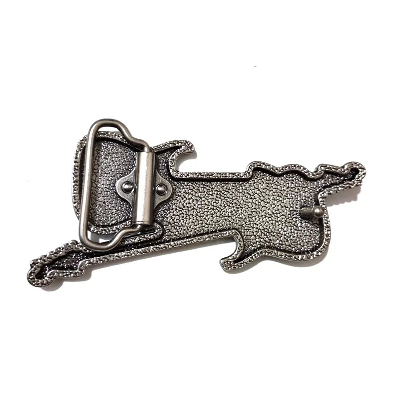 Vintage Music Style Metal Belt Buckles Classic Rock Guitar Buckles Accessories Men's Luxury Waistband Hebillas New Arrivals 2021