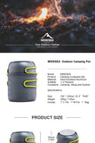 Widesea Ultralight Camping Cooking Utensils Outdoor Tableware Pot Set Hiking Picnic Travel Tourist Dishes Supplies Equipment