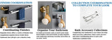 Bathroom Accessories Set Toilet Roll Paper Towel Holder Hook Bar Stainless Steel Bedroom Wall Mounted Kitchen Bath Hardware Kit