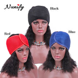Nunify New Fashion Non Slip Adjustable Lace Wig Headband Foam Mesh Wrap Wig Band Soft Polyester Mesh Belt Bonnets