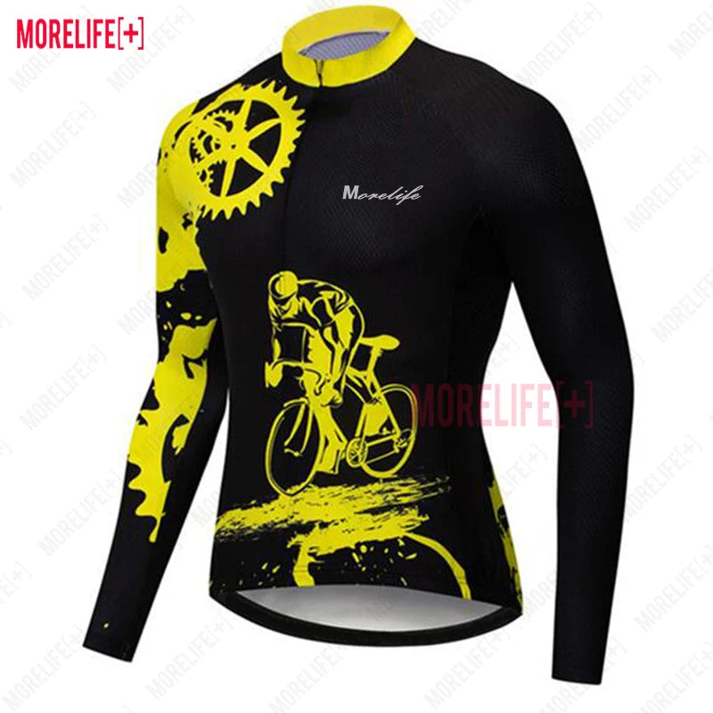MLC Free Riding Suit Triathlon Long-sleeved Cycling Jersey Top Downhill Mountain Bike Sweatshirt Maillot Ciclismo Summer Unisex