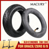 Original ZERO 8.5x2 Inch Pneumatic Tire & Inner Tube for Electric Scooter GRACE & ZERO 8 9 T8 T9 8.5 Inch Marucy Inflatable Tyre