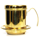 350ml Vietnamese Moka Pot Espresso Coffee Maker Portable Stainless Steel Filter Holder Drip Filter Coffee Accessories