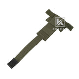 KRYDEX Tactical Modular Radio Antenna Relocation Retention Pouch Small MOLLE Wargame Hunting Hiking Combat Equipment Pouch
