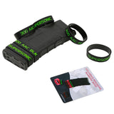 6 Pack Marking Band for Magazine 300 Acc BLK Supersonic/Subsonic 300 AAC BLK/7.62x35 mm Magazine Marking Band