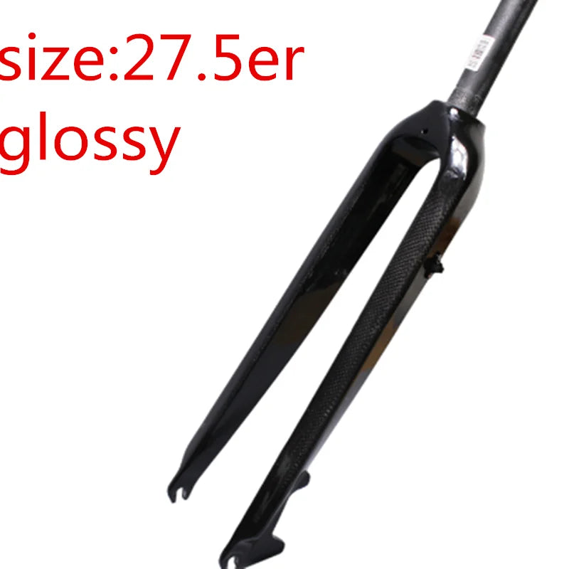 BALUGOE New Version Full Carbon Fiber Carbon Forks Mountain / Road Bicycle Forks Carbon Fork Bicycle Accessories Front Forks