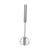 Semi-Automatic Egg Beater Steel Egg Whisk Manual Hand Mixer Self Turning Egg Stirrer Kitchen Accessories Egg Tools 304 Stainless