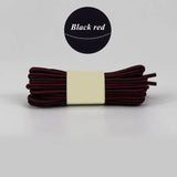 1 Pair 18 Colors Striped Double Color Shoe laces Round Outdoor Sneakers Shoelaces Cotton Boots Shoelace 70CM 90CM 120CM 150CM