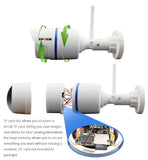4MP 1080P IP Camera Outdoor WiFi Home Security Camera Wireless Surveillance Wi Fi Bullet Waterproof IP Video HD Camara CamHi Cam