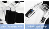 Anti-Fog Safety Goggle Anti-Splash Anti-Shock Dust-Proof Motorcycle Riding Sand-Proof Transparent Laboratory Protective Glasses
