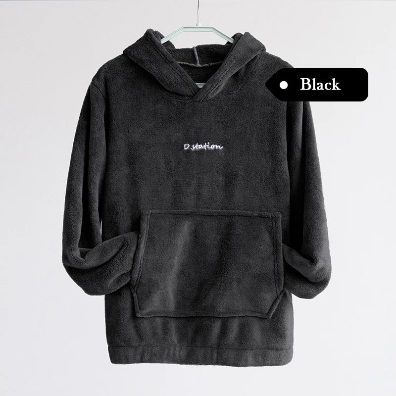 Women Winter Flannel Pajama Set Fleece Pajamas Sleepwear Homewear Thick Warm Velvet Female Suit Fall Sweatshirt Ladies Pyjama