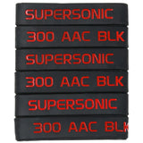 6 Pack Marking Band for Magazine 300 Acc BLK Supersonic/Subsonic 300 AAC BLK/7.62x35 mm Magazine Marking Band