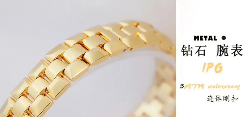 Women Luxury Brand Watch 2025 Dress Silver Gold Women Wrist Watch Quartz Diamond Ladies Watches Female Clock Bayan Kol Saati