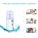 1PC Water Replenishment Device USB Charging Spray Device Facial Humidifier Portable Handheld Facial Beauty Device