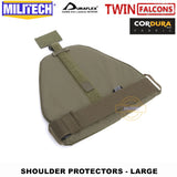 MILITECH NIJ 3A ballistic shoulder protector bulletproof thigh protector NIJ 3A 0101.06 NIJ 0101.07 HG2 deltoid armor protection
