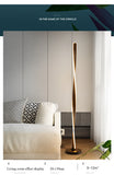 spiral Floor Lamp Modern Long Line Floor Lamp For Living Room Sofa Bedroom Study Living Room Home white standing  Floor Lamp