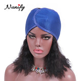 Nunify New Fashion Non Slip Adjustable Lace Wig Headband Foam Mesh Wrap Wig Band Soft Polyester Mesh Belt Bonnets