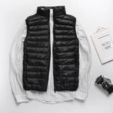 Plus Size 5xl 6xl 7xl Men's Lightweight Water-Resistant Packable Puffer Vest 2024 New Arrivals
