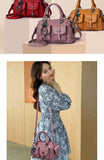 Luxury Brand Designer Women'S Handbag Fashionable Soft Leather Shoulder Bag Large Capacity Crossbody Bag Classic Retro Tote Bag