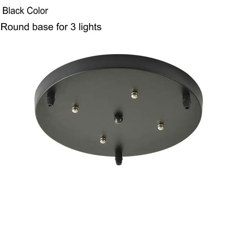 Modern Restaurant Chandelier Light Blown Colorful Glass  Lampshade Glass Ceiling Hanging Lamps Living Room Coffee Room Office