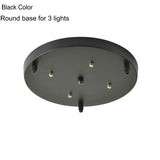 Modern Restaurant Chandelier Light Blown Colorful Glass  Lampshade Glass Ceiling Hanging Lamps Living Room Coffee Room Office