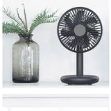 THANKSHARE Desktop Fan 2000mAh Battery Capacity USB Charging Desk Super Mute Laptop Cooler Desktop Fan 4 Speed Cooling Gadgets