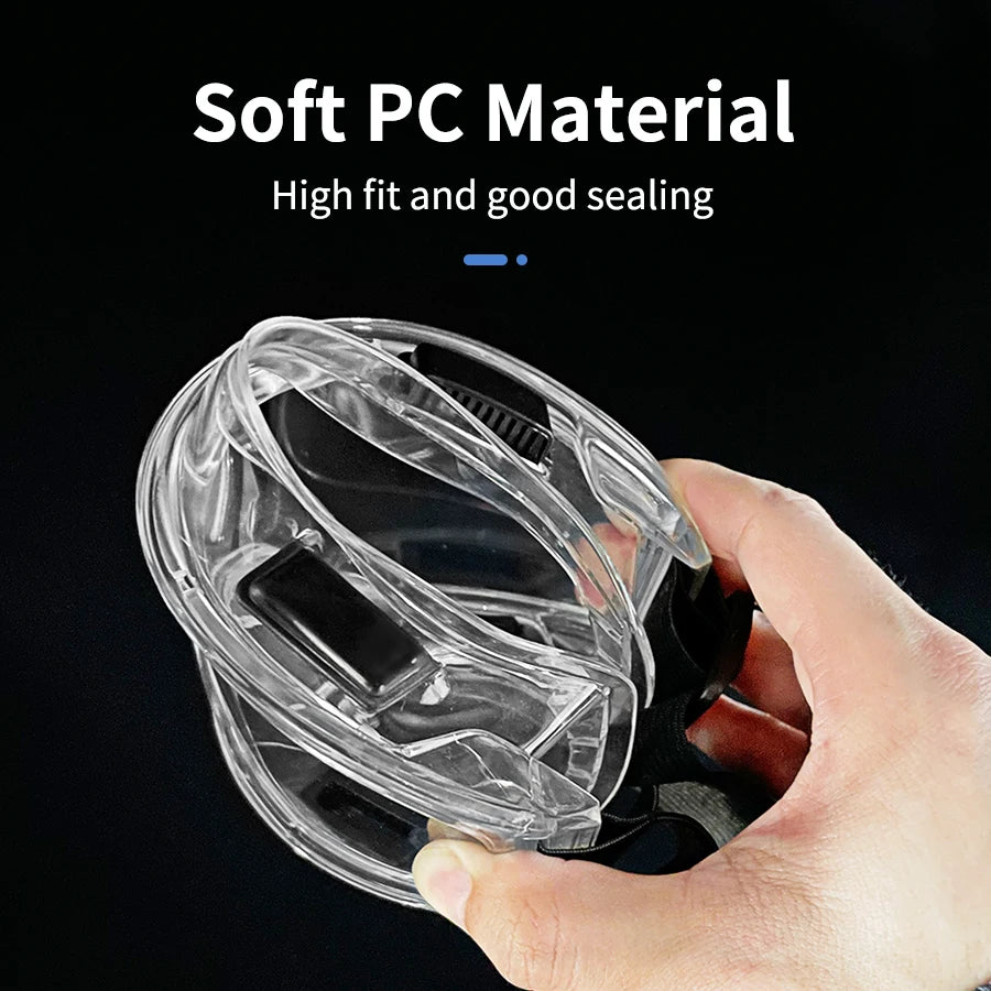 Anti-Fog Safety Goggle Anti-Splash Anti-Shock Dust-Proof Motorcycle Riding Sand-Proof Transparent Laboratory Protective Glasses