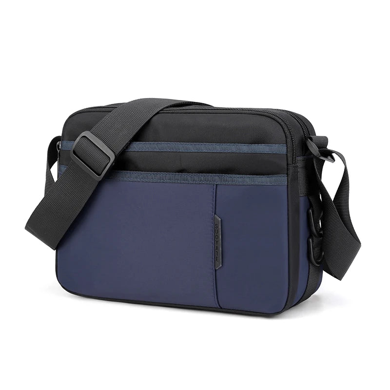 Crossbody Shoulder Bag Men Zipper Travel Messenger Pack Male Shoulder Sling Working Bags Bookbag Briefcase Casual Sling Bag Male