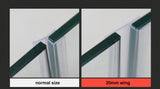 6 8 10 12mm Glass Seals Frameless Shower Bathroom Door Window Balcony Screen Sealing Strip Weatherstrip Draft Stopper Big h
