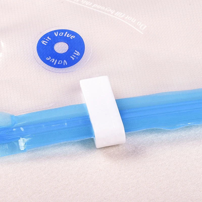 Vacuum Food Storage Zipper Bags Reusable BPA-Free Sous Vide Bags with Vacuum Hand Pump Fruit Meat Nut Vacuum Sealer Saver Bag