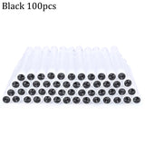 Reusable Eyebrow Brush Tube Disposable Eyelash Brushes Mix Eyebrow Brush with New Eelash Resin Drill Replaceable Makeup Brushes