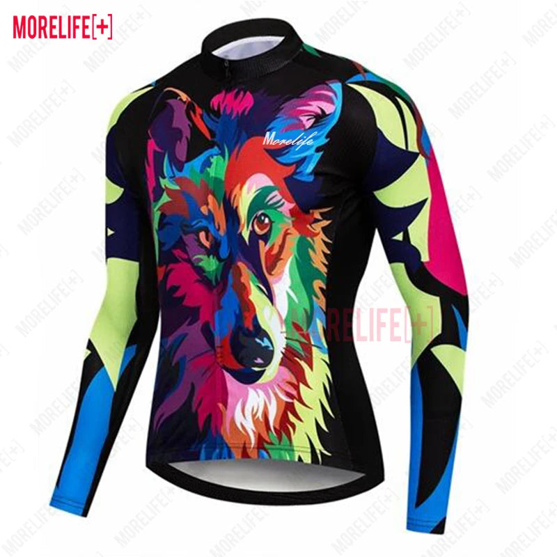 MLC Free Riding Suit Triathlon Long-sleeved Cycling Jersey Top Downhill Mountain Bike Sweatshirt Maillot Ciclismo Summer Unisex
