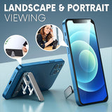 Phone Tablet Lazy Person Stand Ultra-Thin Stick On Adjustable Phone Stand Lightweight Foldable Cellphone Stand For Smartphone