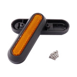 Wheel Cover Protect Shell For Xiaomi Electric Scooter Pro 2/1s/M365 Front Rear Safety Reflective Parts yellow reflector
