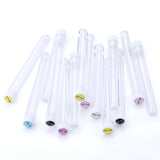 Reusable Eyebrow Brush Tube Disposable Eyelash Brushes Mix Eyebrow Brush with New Eelash Resin Drill Replaceable Makeup Brushes