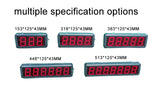 LED Digital Large Screen Electrostatic Induction Counter Infrared Automatic Production Line Pipeline Counting Electronic Counter