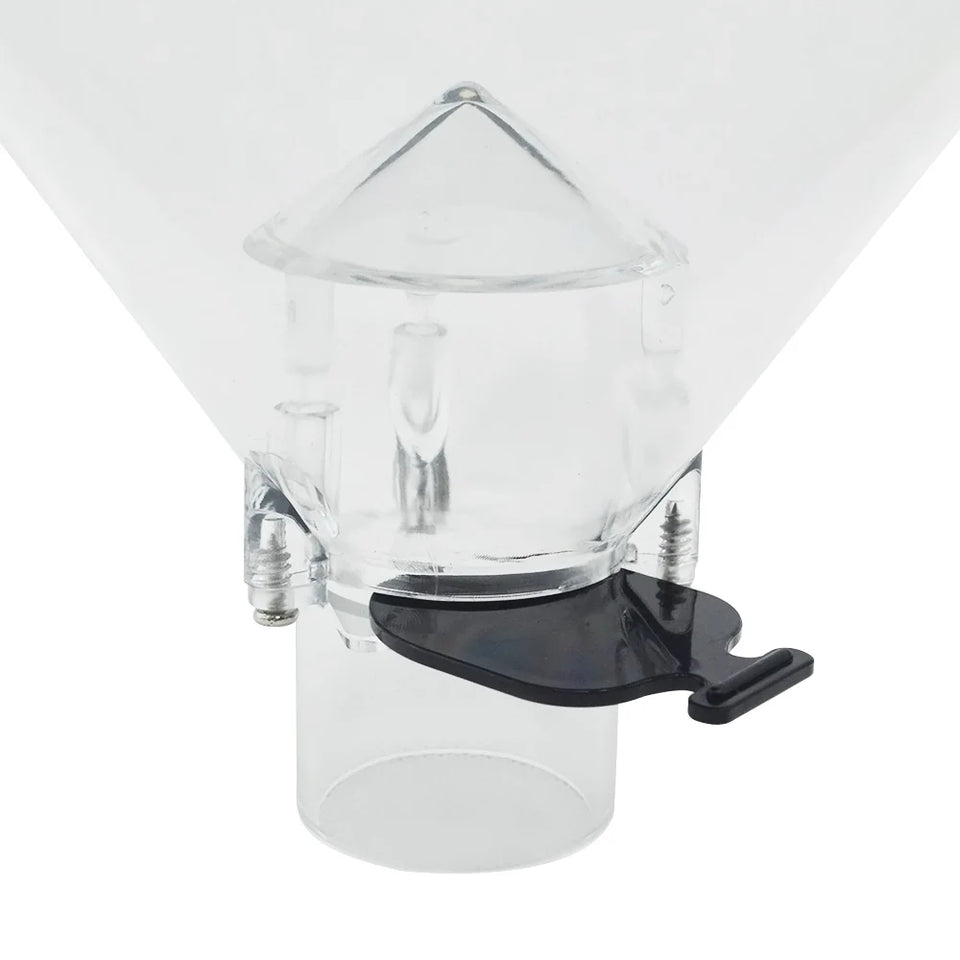 XEOLEO Coffee Bean Grinder Part 250g Capacity 35mm/40mm Plastic Hopper with Prevent Jump Function for 022/600N/500N