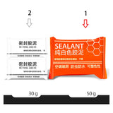 Wall Hole Sealing Glue Household Air-conditioning Mending Plasticine Waterproof Oil Repellent Sewer Pipe Seal Yellow Packaging