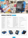 MHT-P29L Milestone Bluetooth 80mm Usb Thermal Receipt Printer Mini Tag Barcode Sticker Printer Receipt Printing Machine