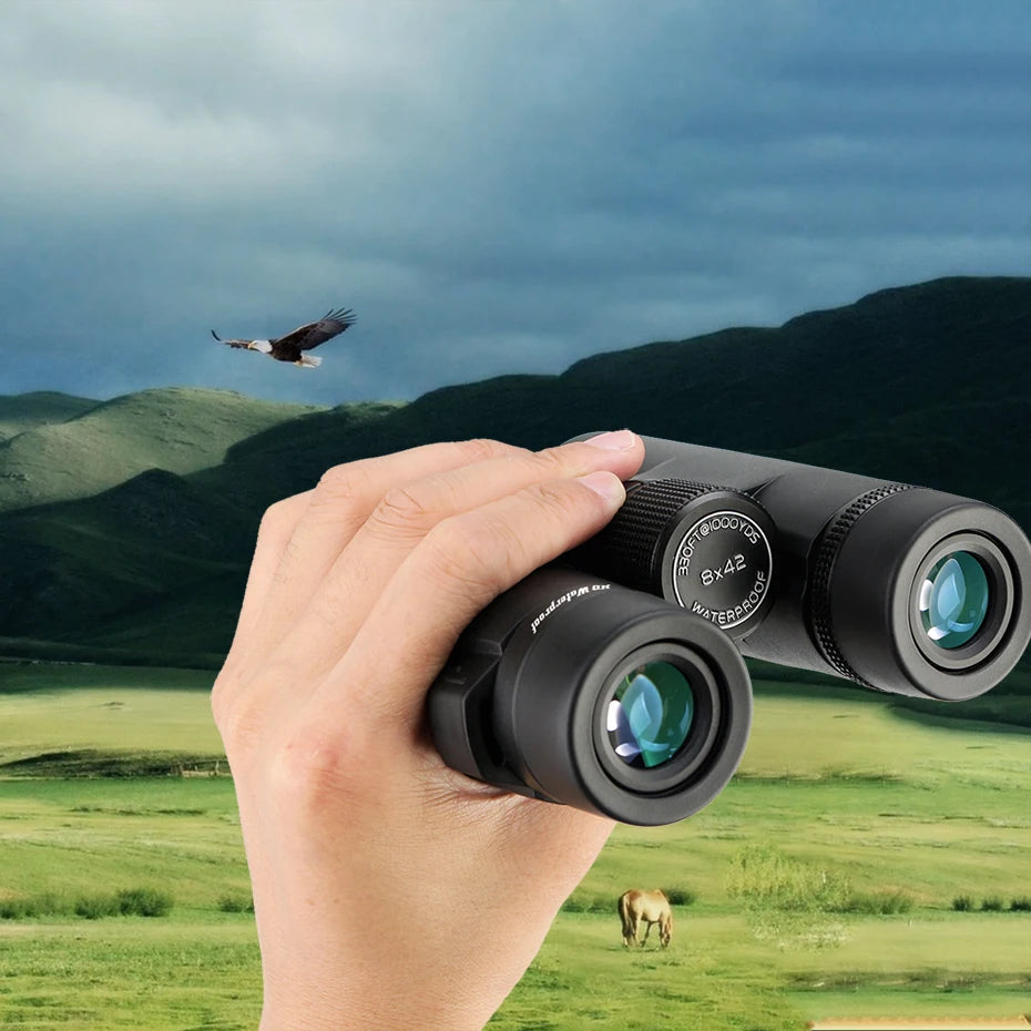 Svbony SV47 Binoculars for Adults, 8x32/8x42/10x42 Bak4 Prism HD FMC Lens Waterproof for Nature Observation Safari Watch Bird
