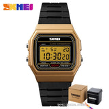 SKMEI Fashion Sports Couple Watches Women Digital Watch Waterproof Display Date Week Female Wristwatch Relogio Feminino 1412