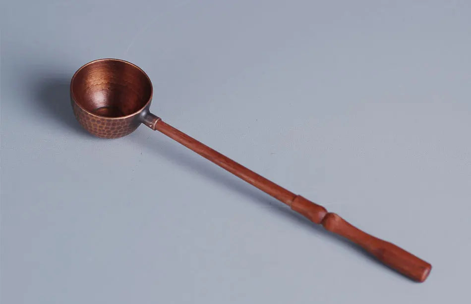 Pure Red Copper Coffee Tea Pot Cup Spoon Set Drinkware Long Gooseneck Spout Kettle Hand Drip Kettle turkish Coffee Maker Set