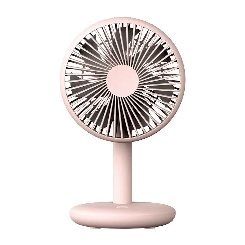 THANKSHARE Desktop Fan 2000mAh Battery Capacity USB Charging Desk Super Mute Laptop Cooler Desktop Fan 4 Speed Cooling Gadgets