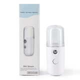 1PC Water Replenishment Device USB Charging Spray Device Facial Humidifier Portable Handheld Facial Beauty Device