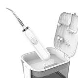 Portable Dental Oral Irrigator Oral Hygiene Water Flosser 4 Jet Tips Nozzles 10 Modes Water Clearner with 600mm Water Tank