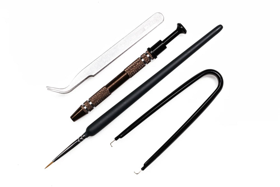 Mechanical Keyboard Tweezers Lube tool Brush Switch Puller Stem Picker Holder IC Claw for cherry kailh gateron ttc candy switch